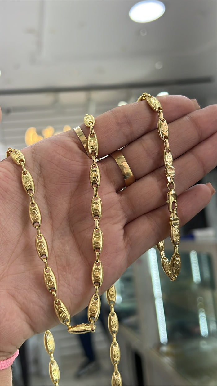 Combo Cadena y Pulsera Eslabón