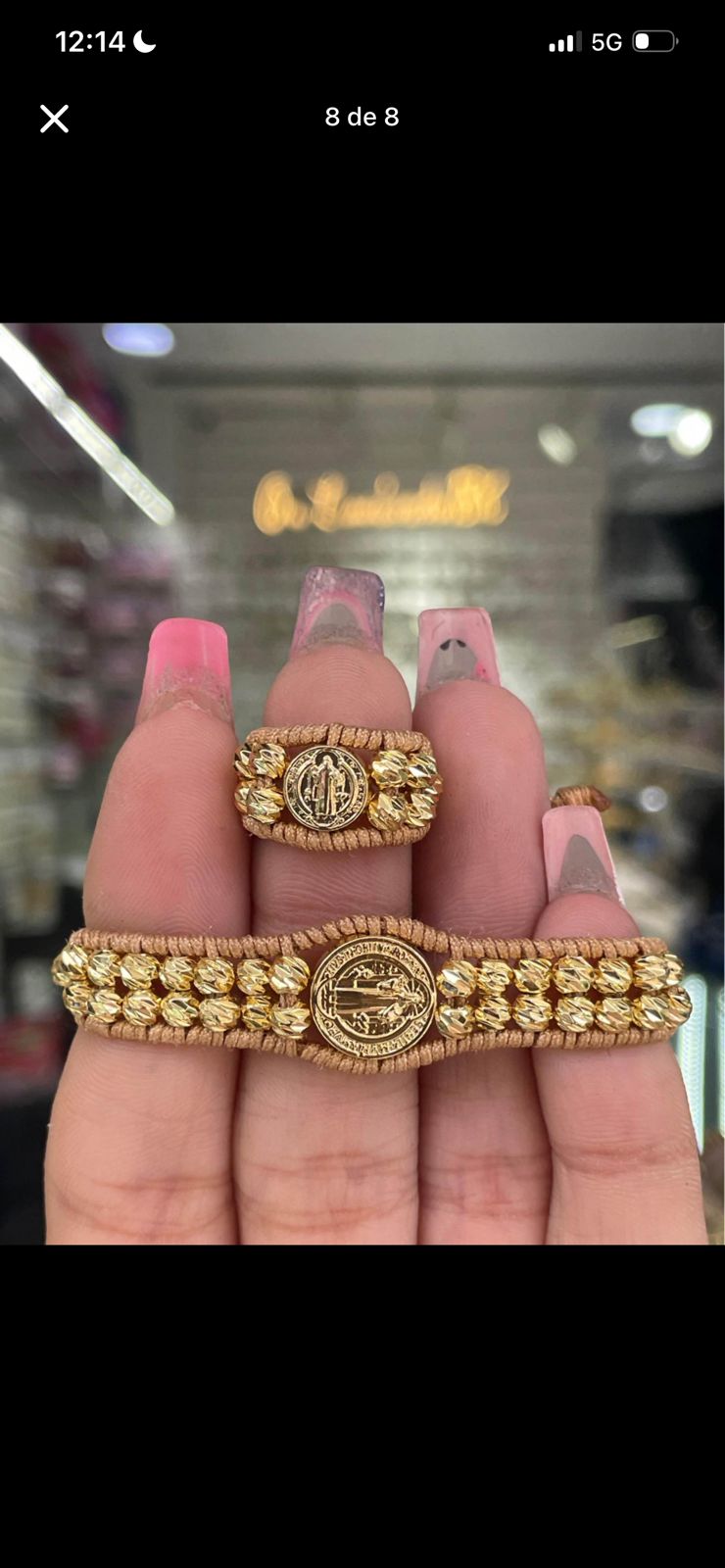 Set Manilla y Anillo San Benito – foto 2