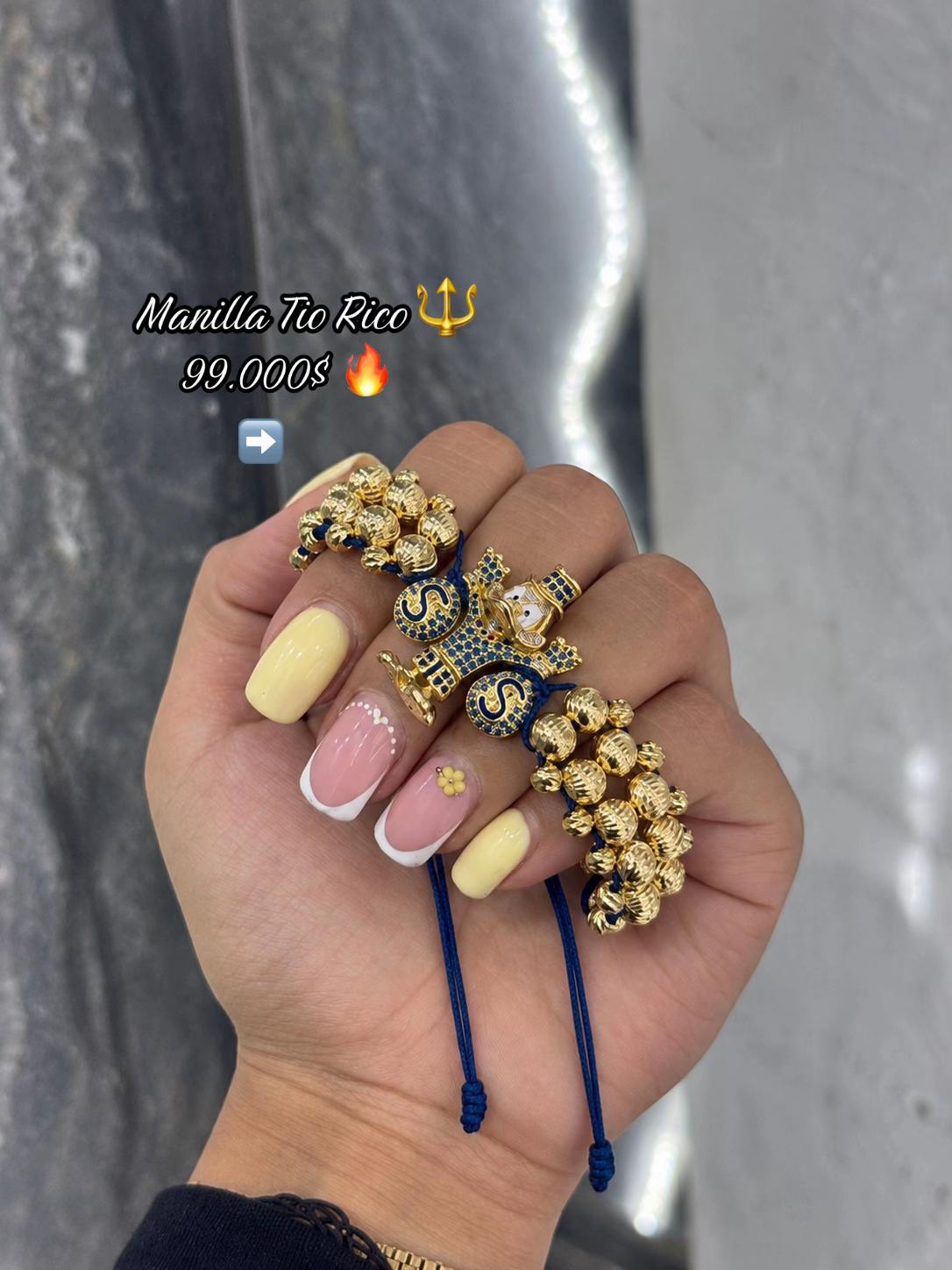Detalle de la Manilla Tío Rico Premium